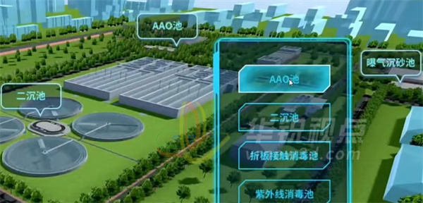污水处理培训,课件编辑器,VR培训