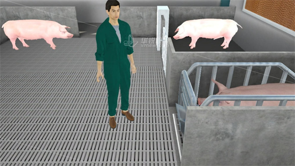 虚拟现实（VR）技术,猪养殖虚拟仿真系统,虚拟环境