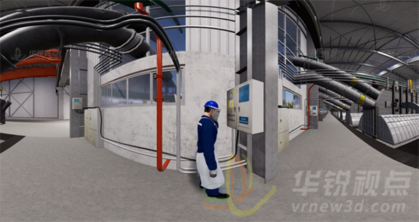 VR电厂安全警示,VR模拟电厂事故,虚拟仿真