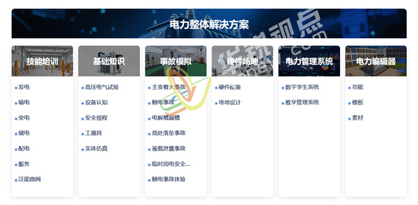 VR电力整体解决方案,VR培训,VR事故模拟系统