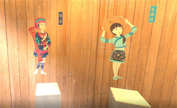 3D民族服饰数字展馆,3D人体模特,虚拟仿真