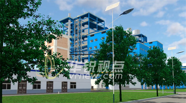 氧化铝工厂数字孪生3D展示系统,虚拟现实,VR技术