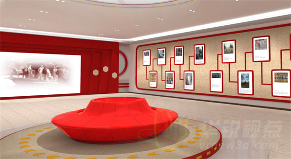 VR智慧党建展厅,VR虚拟现实技术,3D展厅