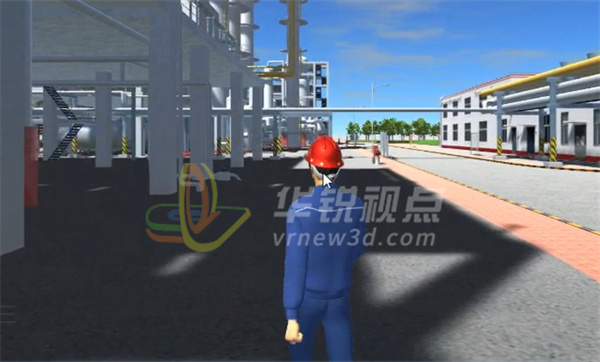 VR化工厂火灾模拟,虚拟现实(VR),VR技术,