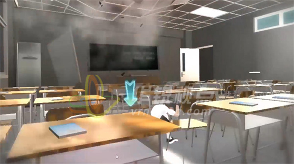 地震VR虚拟仿真逃生训练系统,虚拟现实,VR技术