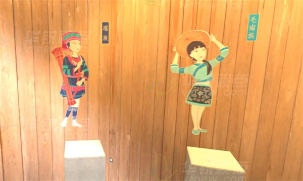 民族服饰3D展厅,三维展厅,虚拟现实