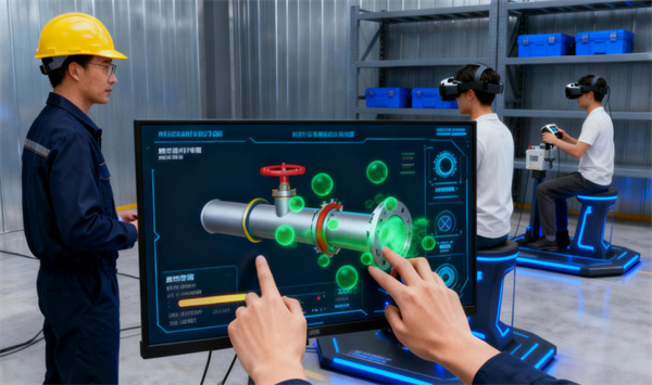 燃气管道VR虚拟仿真实训系统,虚拟环境,VR技术