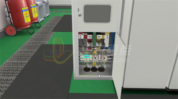 光伏发电逆变器启停操作VR实训系统,虚拟现实,VR培训