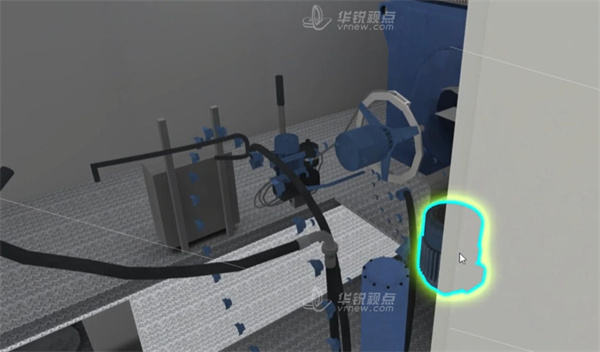VR润滑油系统故障诊断,VR内容制作公司,VR环境