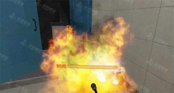 VR仿真消防演练系统,沉浸式虚拟训练,模拟火灾现场