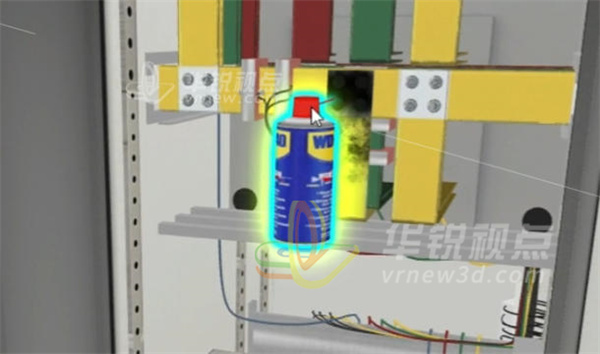 开关导线过热VR实训,VR实训技术,虚拟现实技术